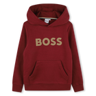 Sweater met capuchon, BORDEAUX, hi-res