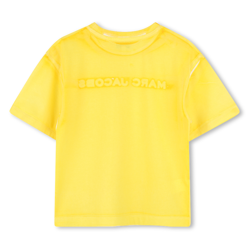 T-shirt en coton avec broderie MARC JACOBS 
                        UNISEXE