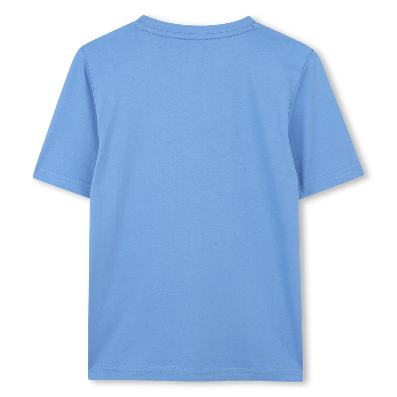 Katoenen T-shirt korte mouwen BOSS 
                        BOY