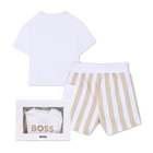 Ensemble Tee-shirt + short BOSS 
                    GARCON