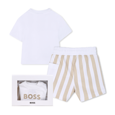 ENSEMBLE T-SHIRT + SHORT BOSS GARCON