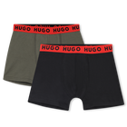 Lot de 2 boxers Hugo 
                    GARCON