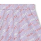 Jupe &eacute;vas&eacute;e imprim&eacute;e sigle KENZO KIDS 
                    FILLE