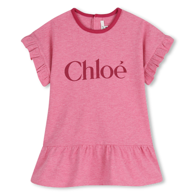ROBE &Agrave; MANCHES COURTES CHLOE FILLE