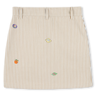 Jupe en coton avec badges KENZO KIDS 
                    FILLE