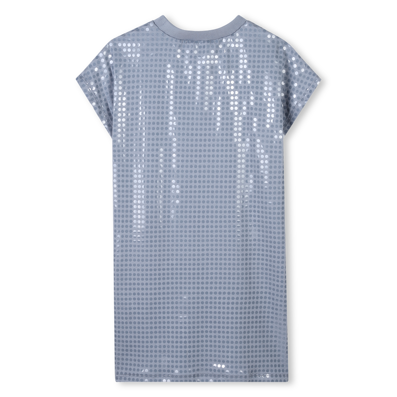 Katoenen jurk met lovertjes DKNY 
                        GIRL