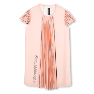 Korte mouwen jurk KARL LAGERFELD KIDS GIRL