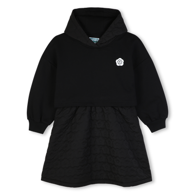 Robe &agrave; capuche KENZO KIDS FILLE