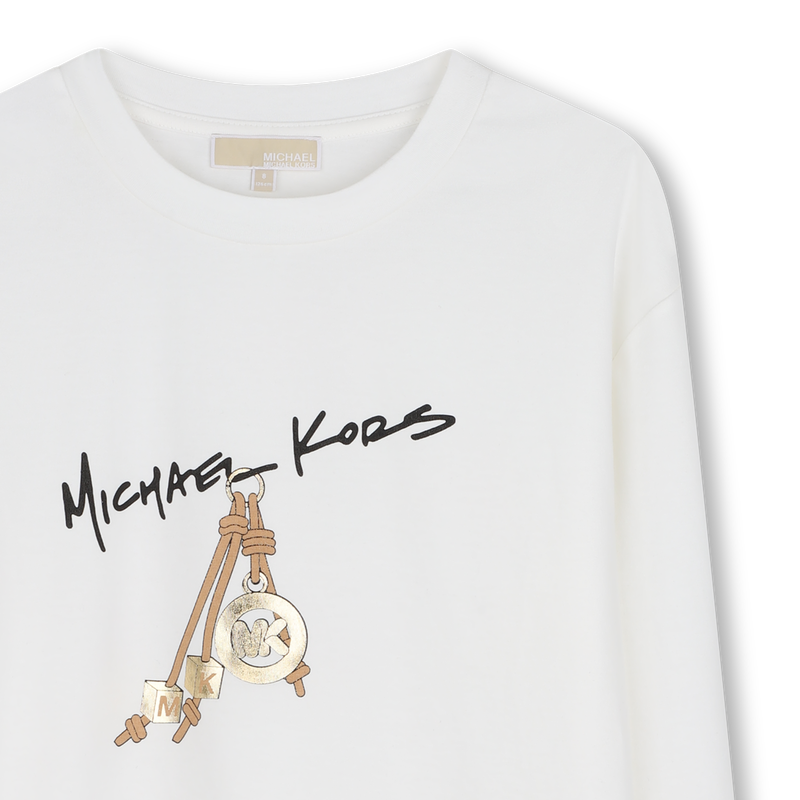 T-shirt met lange mouwen MICHAEL KORS 
                        GIRL