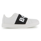 De sneaker van de faux BOSS 
                    JONGEN