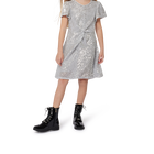 Robe zipp&eacute;e orn&eacute;e de sequins MICHAEL KORS 
                    FILLE