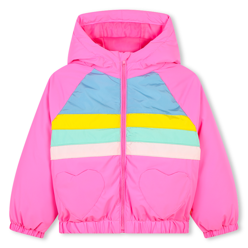 Kleurrijke anorak met capuchon BILLIEBLUSH 
                        GIRL