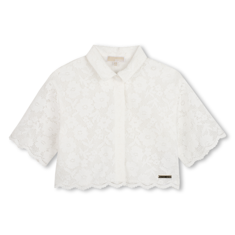 CHEMISE MANCHES COURTES MICHAEL KORS 
                        FILLE
