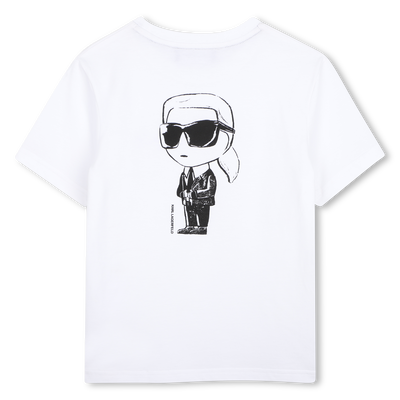 Tee-shirt manches courtes KARL LAGERFELD KIDS GARCON