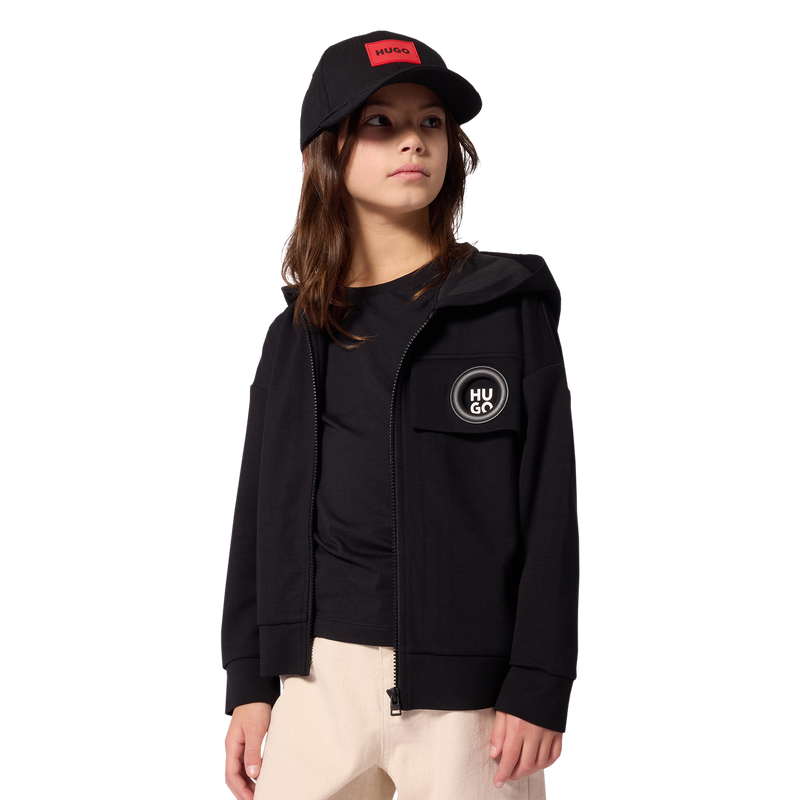Capuchon cardigan HUGO 
                        GIRL
