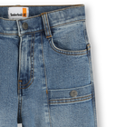 Brede verstelbare spijkerbroek TIMBERLAND 
                    BOY