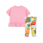 T-shirt et legging en coton KENZO KIDS 
                    FILLE