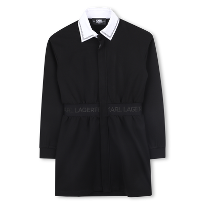 Robe &agrave; manches longues KARL LAGERFELD KIDS FILLE
