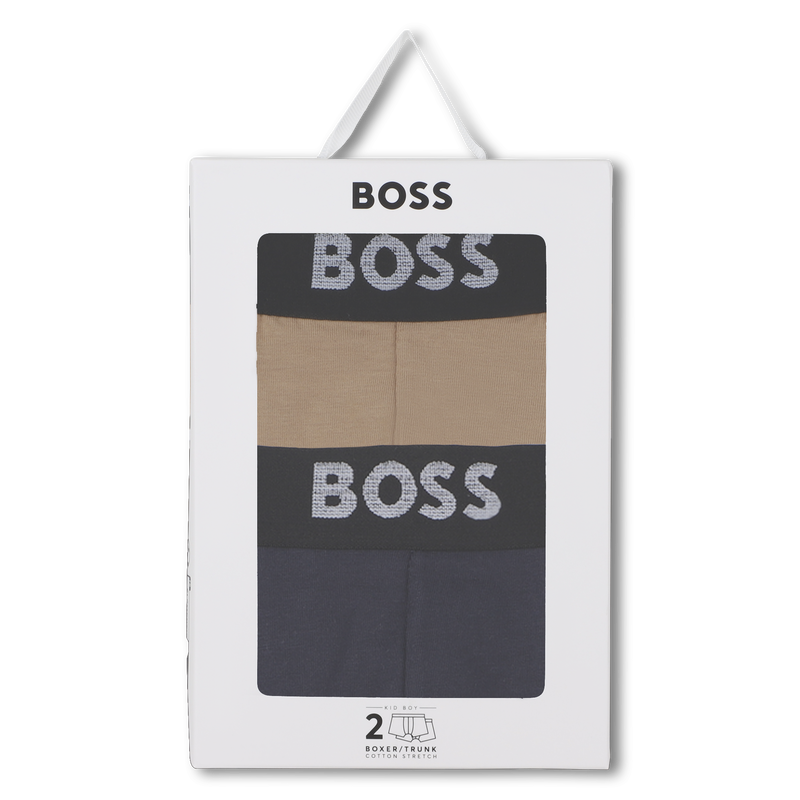 Set van 2 jersey boxershorts BOSS 
                        BOY