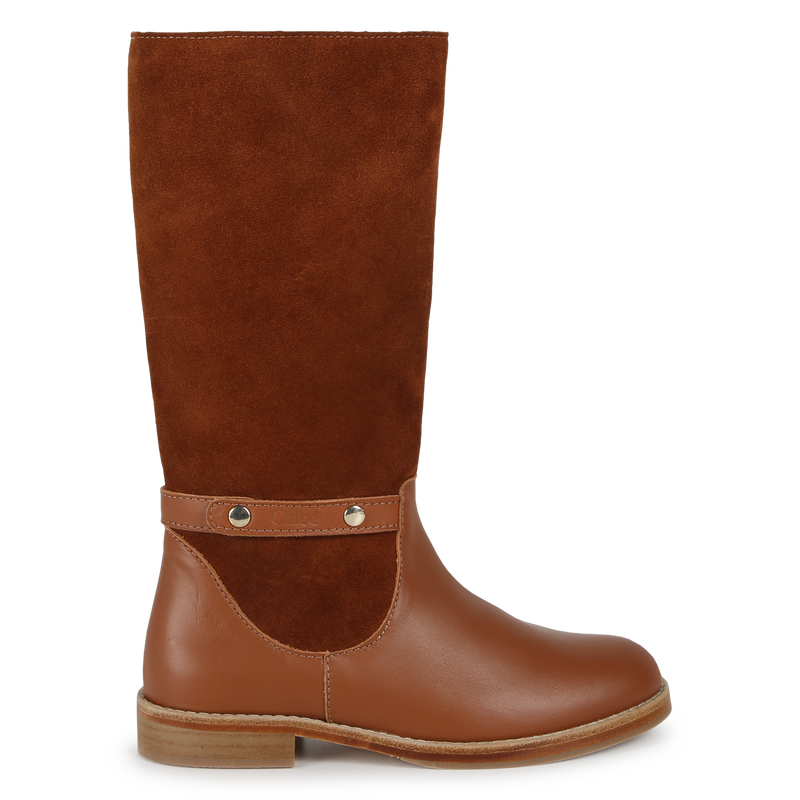 Bottes bi-mati&egrave;re CHLOE 
                        FILLE