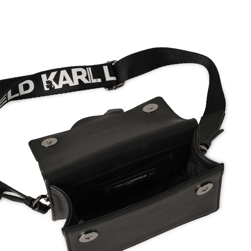 Sac à main en textile enduit grain fin KARL LAGERFELD KIDS 
                        FILLE