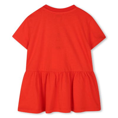 Jurk met korte mouwen KENZO KIDS GIRL