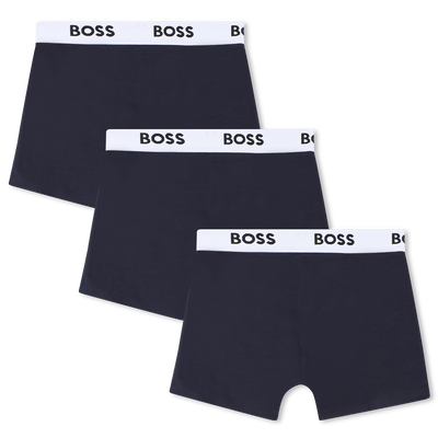 LOT DE 3 BOXERS BOSS GARCON