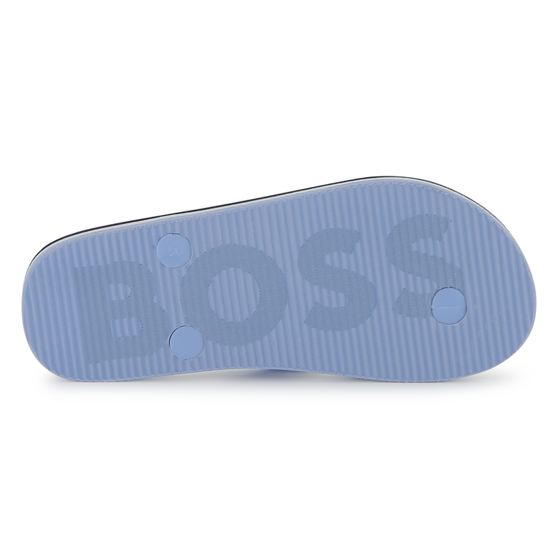 Teenslippers met print BOSS 
                        BOY