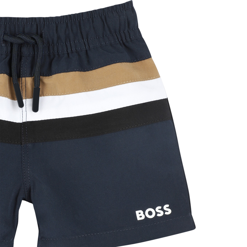 Short de bain rayé BOSS 
                        GARCON