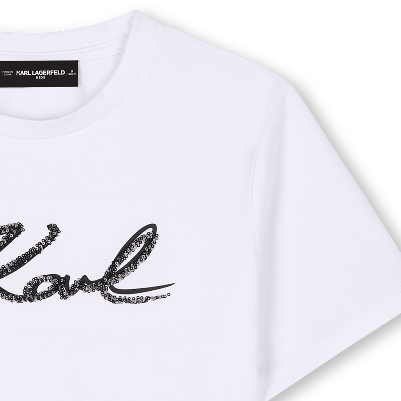 T-shirt KARL LAGERFELD KIDS 
                        FILLE