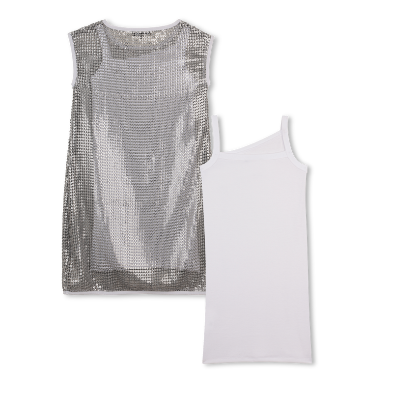 Robe a manches courtes DKNY 
                        FILLE
