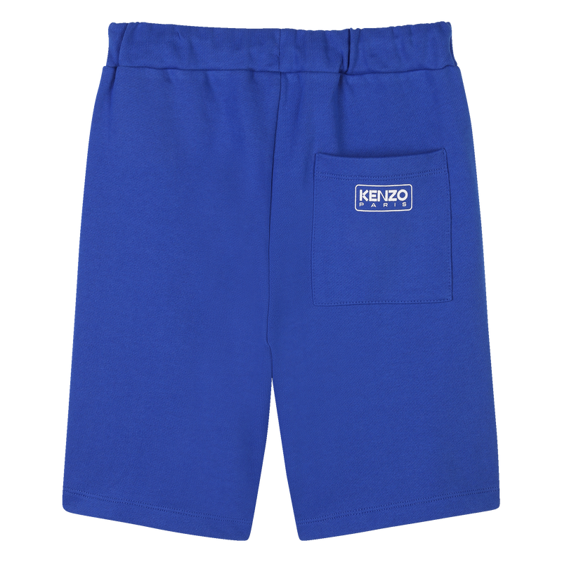 Bermuda uni &agrave; poches KENZO KIDS 
                        GARCON