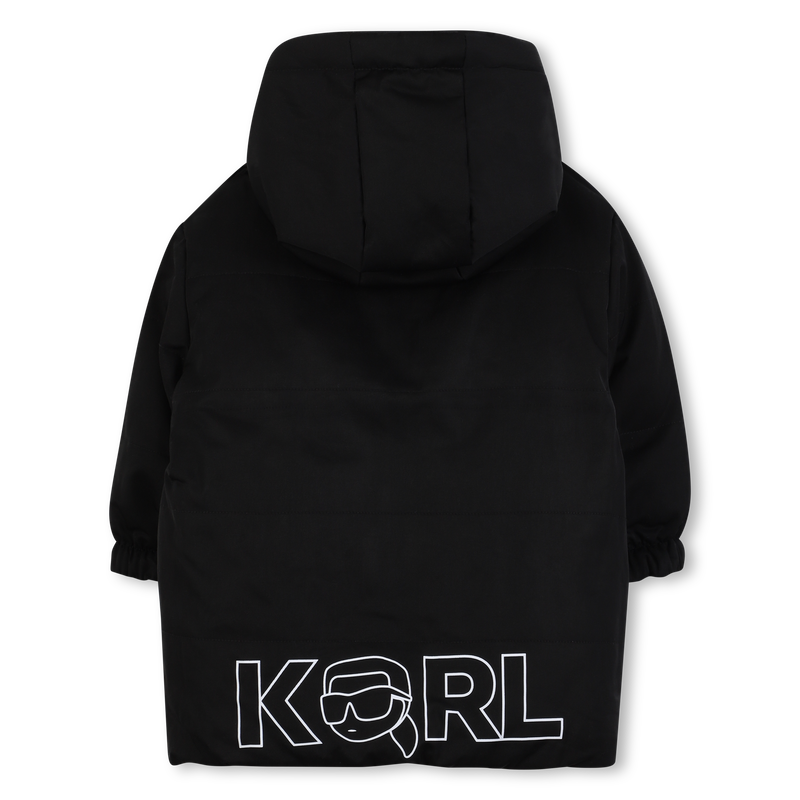 Omkeerbaar donsjack met capuchon KARL LAGERFELD KIDS 
                        BOY