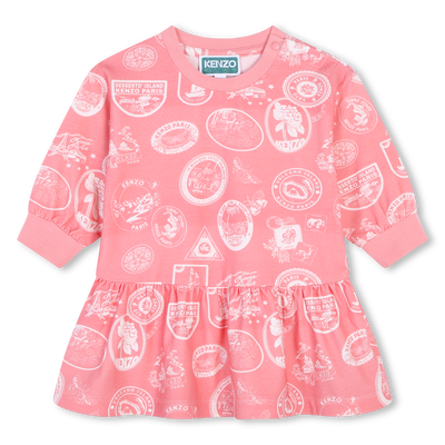 Robe &agrave; manches longues KENZO KIDS FILLE