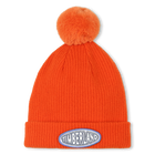 Bonnet tricot pompon polaire TIMBERLAND 
                    GARCON