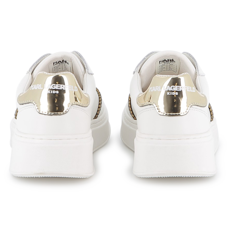 Lage sneakers met veters KARL LAGERFELD KIDS 
                        GIRL