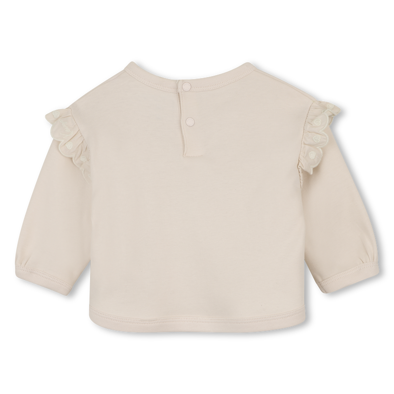 Ensemble Sweat-shirt, pantalon et doudou KENZO KIDS 
                        FILLE