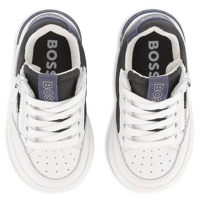 Baskets avec lacets et zip BOSS 
                        GARCON