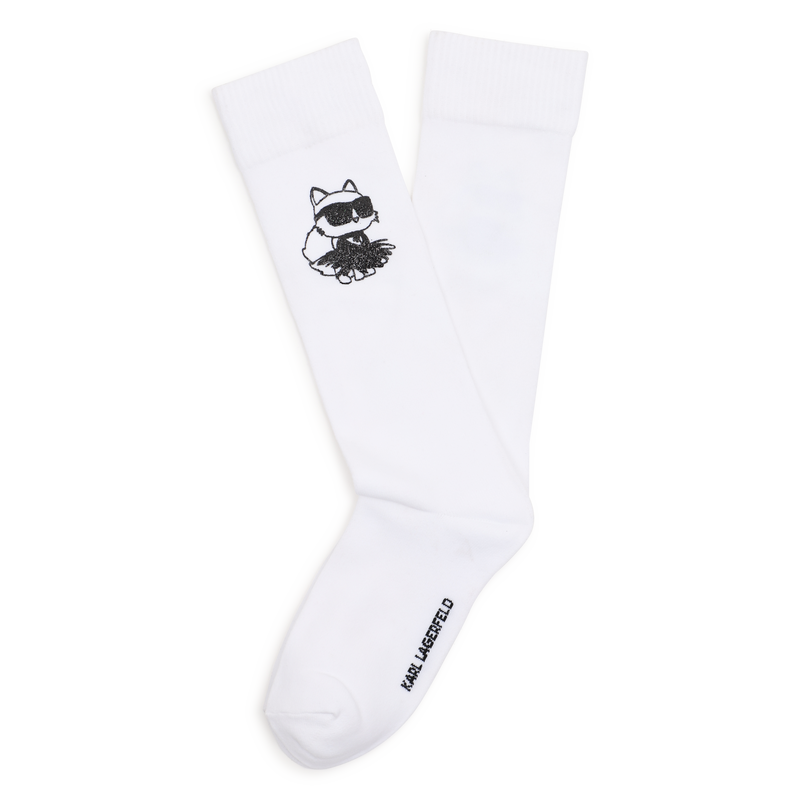 Halfsokken KARL LAGERFELD KIDS 
                        GIRL