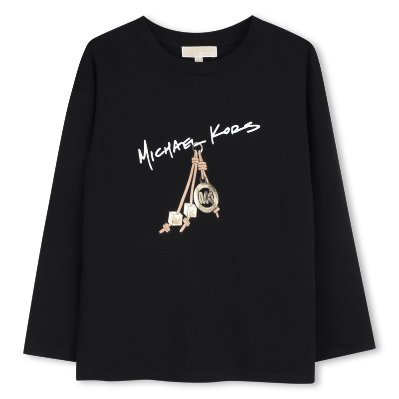 T-shirt met lange mouwen MICHAEL KORS 
                        GIRL