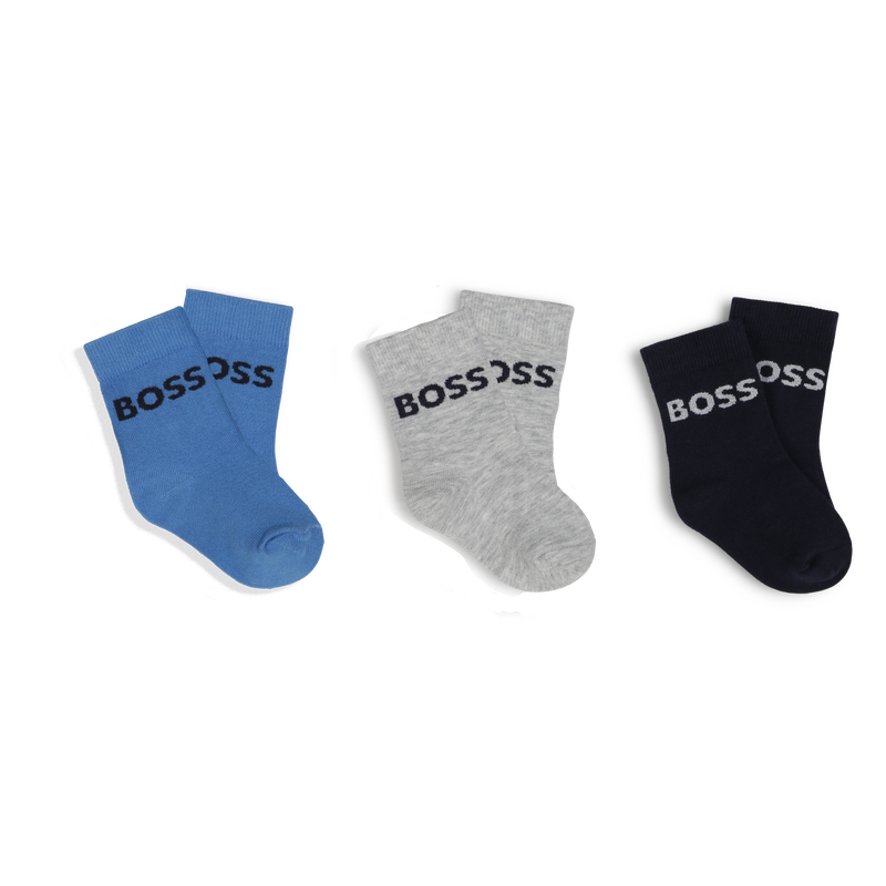 Lot de 3 paires de chaussettes BOSS 
                        GARCON