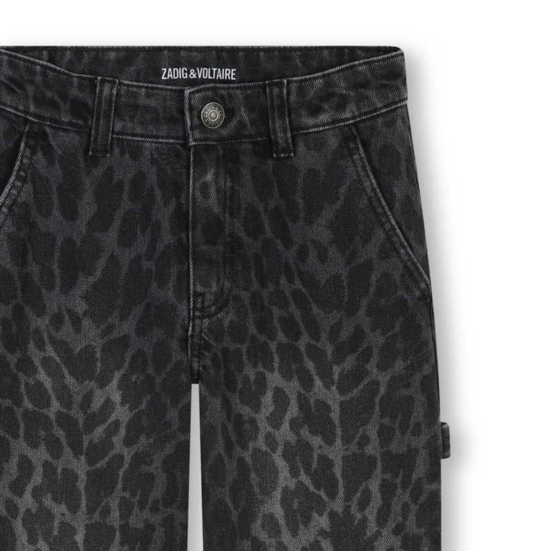 Jean &agrave; taille haute ajustable ZADIG & VOLTAIRE 
                        FILLE