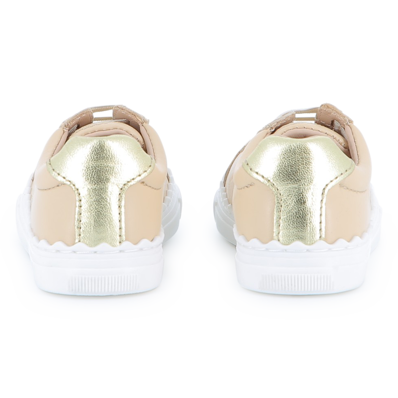 Schapenvacht Leren Sneakers CHLOE 
                        GIRL