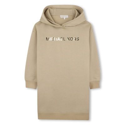 Robe &agrave; capuche en molleton MICHAEL KORS FILLE