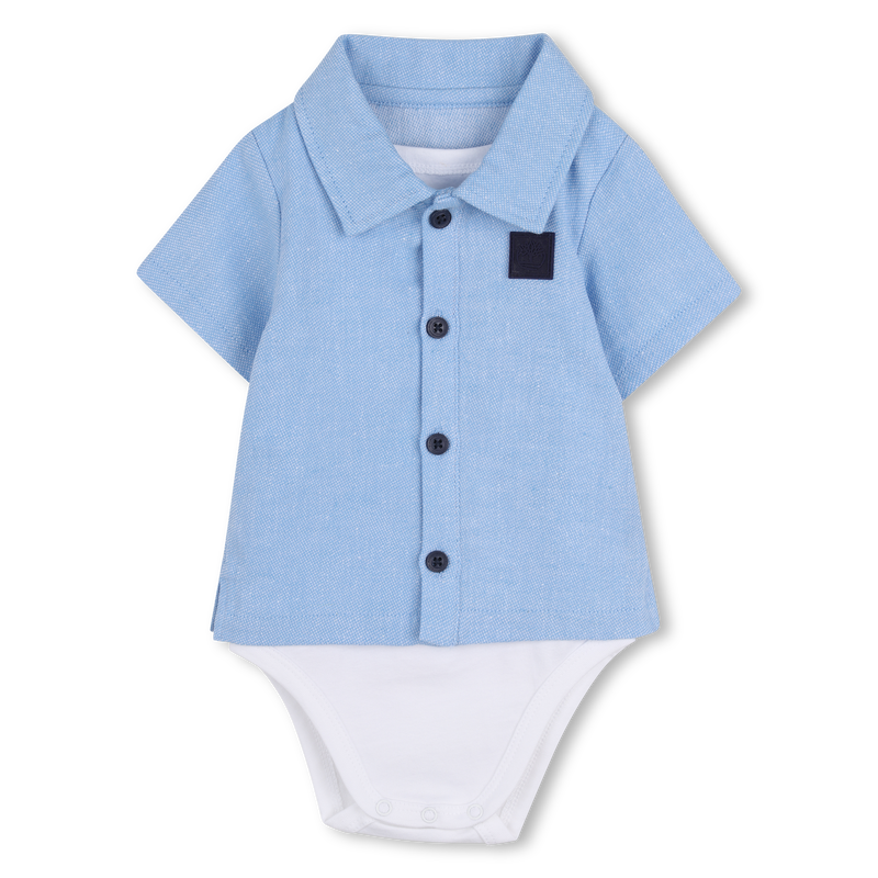 SHIRT EN KORTE BROEK SET TIMBERLAND 
                        BOY