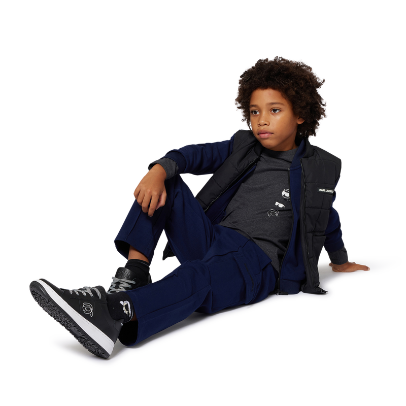 Baskets basses à lacets KARL LAGERFELD KIDS 
                        UNISEXE