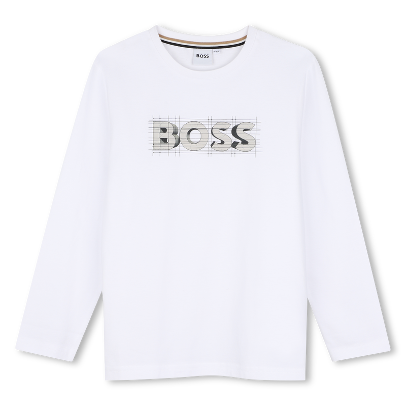 T-shirt met lange mouwen BOSS 
                        BOY