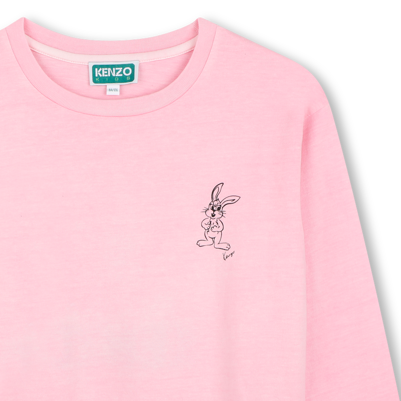 Tee-shirt manches longues KENZO KIDS 
                        FILLE