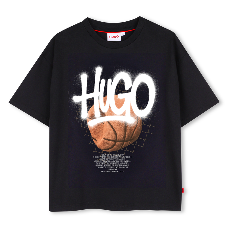 Tee-shirt manches courtes HUGO 
                        GARCON