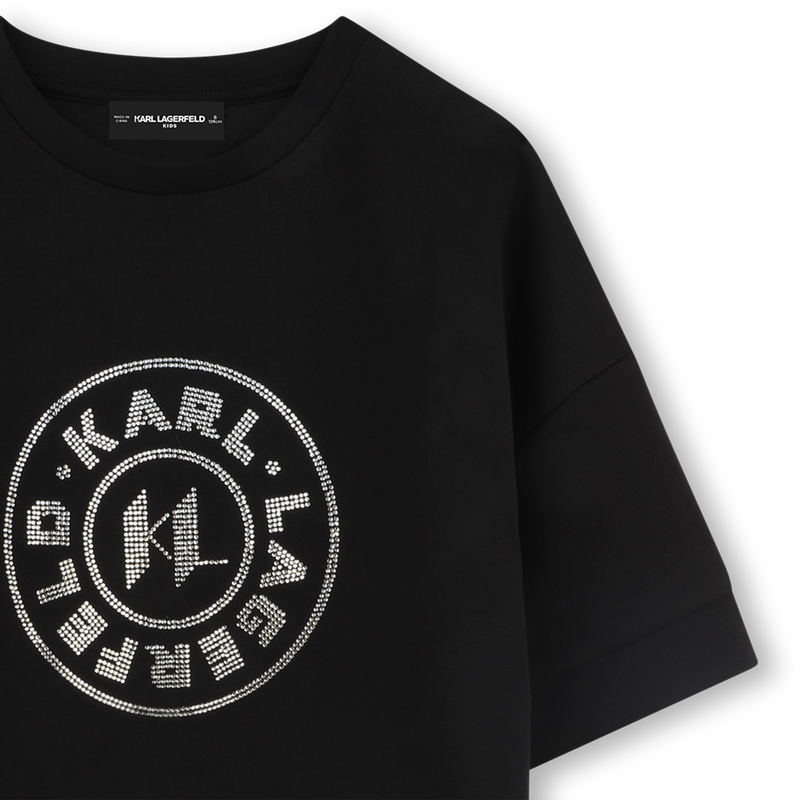 Short-sleeved dress KARL LAGERFELD KIDS 
                        FILLE